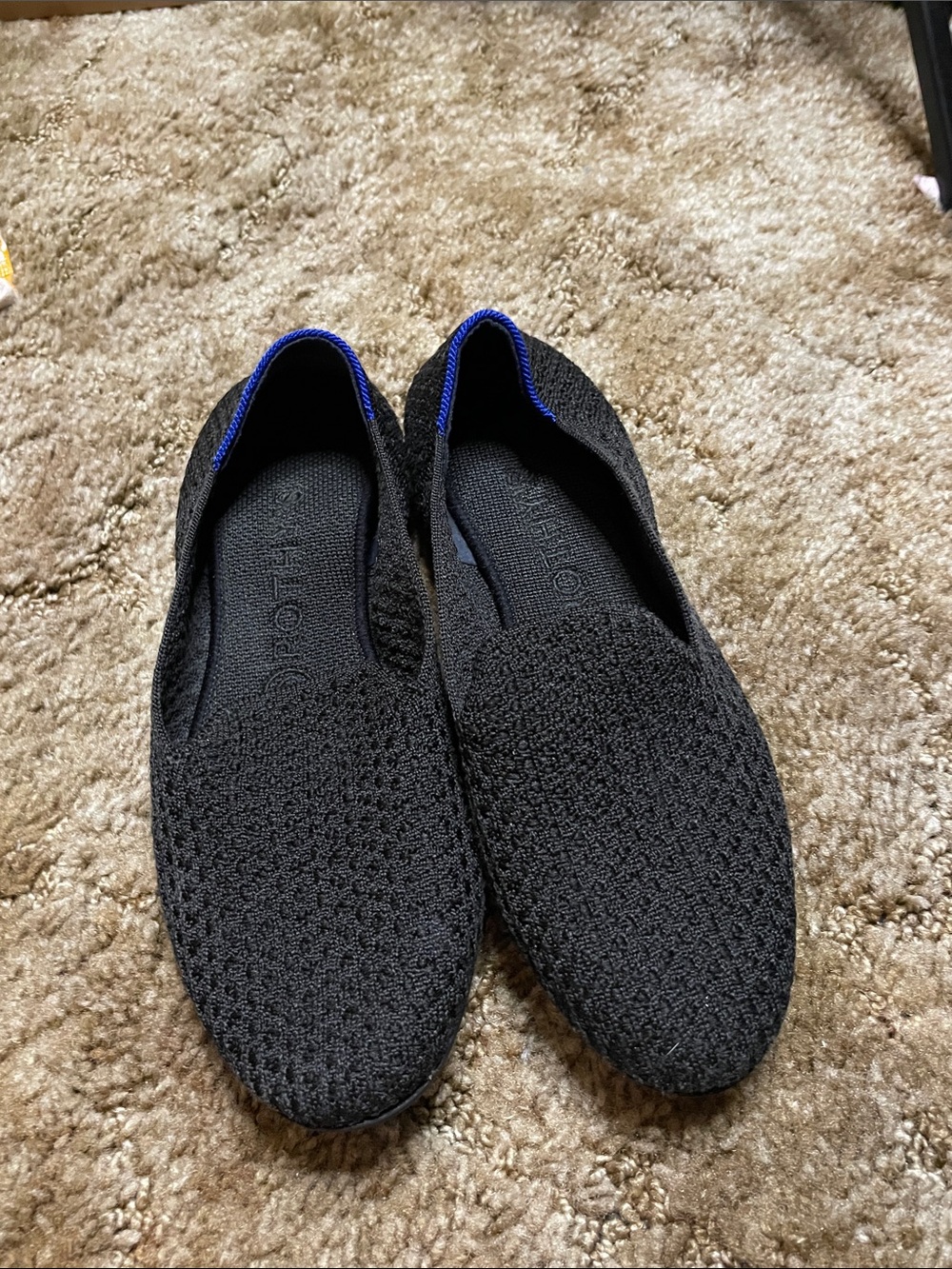 Rothy’s Black Shoes Size 7.5 Woman’s
